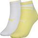 Шкарпетки Puma SHORT SOCK STRUCTURE 2P WOMEN жовтий, білий Уні 35-38 103002001-013 фото 1