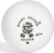 М'ячі для настільного тенісу Giant Dragon Silver Star* 8331 (6 шт.) MT-6562-W фото 2