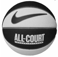 М'яч баскетбольний Nike EVERYDAY ALL COURT 8P чорний, білий, сірий Уні 7 00000017507