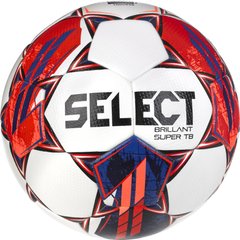 М'яч футбольний Select BRILLANT SUPER FIFA TB v23 білий, червоний Уні 5 00000025745