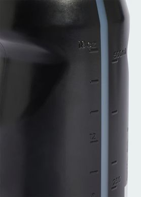 Пляшка Adidas TIRO BOT 0.5L чорний, білий 500 мл IW4617