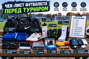 Что взять с собой на футбольный турнир: полный чек-лист для игрока