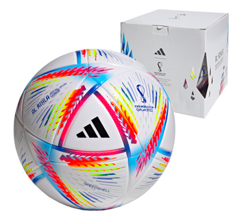 Футбольний м'яч Adidas 2022 World Cup Al Rihla League BOX H57782, розмір №4 H57782_4_