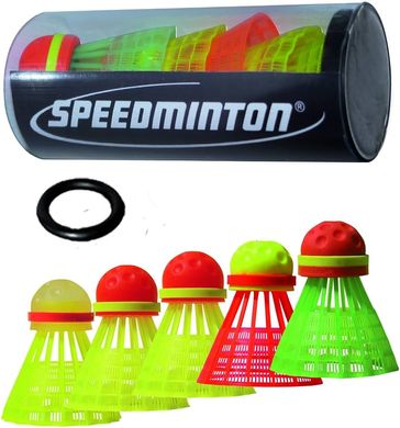 Набір воланів Speedminton® Tube Mix (5 шт.) X00000031212