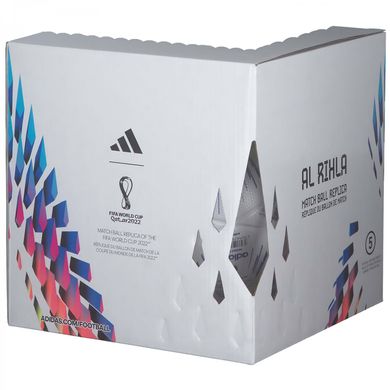 Футбольний м'яч Adidas 2022 World Cup Al Rihla League BOX H57782, розмір №4 H57782_4_
