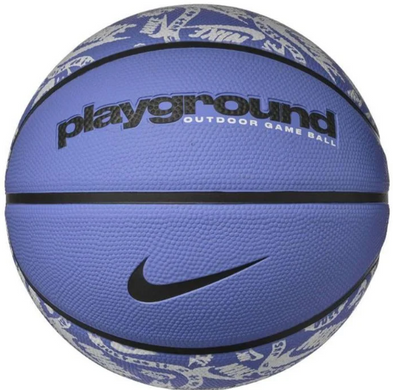 М'яч баскетбольний Nike EVERYDAY PLAYGROUND 8P GRAPHIC DEFLATED POLAR/BLACK/BLACK/WHITE size 7 00000033178