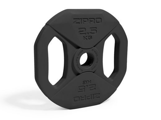 Штанга Body Pump Black Zipro з комплектом обтяжень 20 кг 5902659842183
