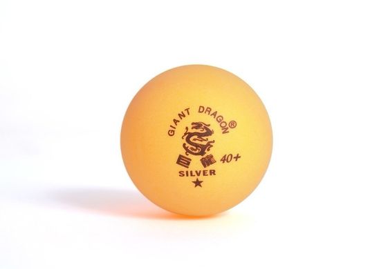 М'ячі для настільного тенісу Giant Dragon Silver Star* MT-6562 (6 шт.) MT-6562-OR