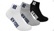 Шкарпетки New York Yankees 3 pk Quarter чорний, білий, сірий Уні 35-38 15100003-1003 фото 2